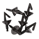 20pcs Black Fishing Bait Shields Impact Shield Bait Sea Fishing Rig Hooks B