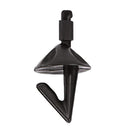 20pcs Black Fishing Bait Shields Impact Shield Bait Sea Fishing Rig Hooks B