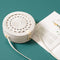 New White Round Rattan Bags For Women Boho Beach Crossbody Bag Straw Handma B4A9