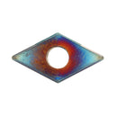 Drillpro 10pcs HRC45 Blue Nano DCMT070204 YBC251 Carbide Insert for SDJCR/SDNCN/SDQCR Turning Tool