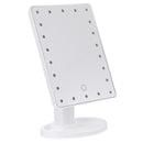 USB 22 LED Lights Makeup Mirrors Lamp Portable Rotated Touch Screen Cosmetic Tabletop Light