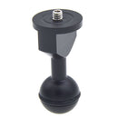 2Pcs 1 inch Ball Adapter With 1/4 inch Screw For Underwater Camera Arm Tray