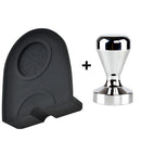 51mm Coffee Tamper Mat Silicone Rubber Tampering Corner Mat Coffee Maker F5R2