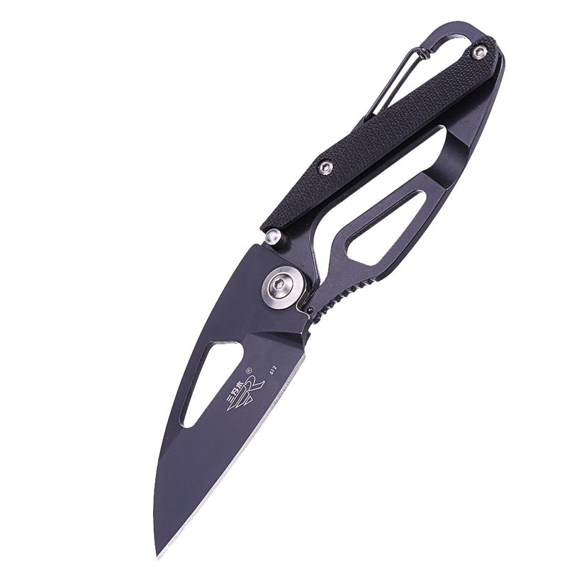 Sanrenmu 612 Multifunctional Tools Frame Lock Camping Folding Tool Carabiner Outdoor Camp Open Hang Multi Tool Quickdraw Clip Package Self Care Survive