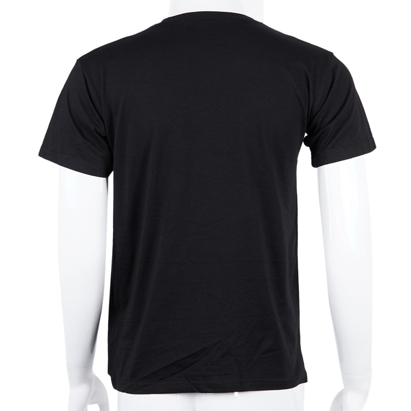 Men Sound Activated Led T-Shirt Light Up Flashing Rock Disco Equalizer Shor O1J4