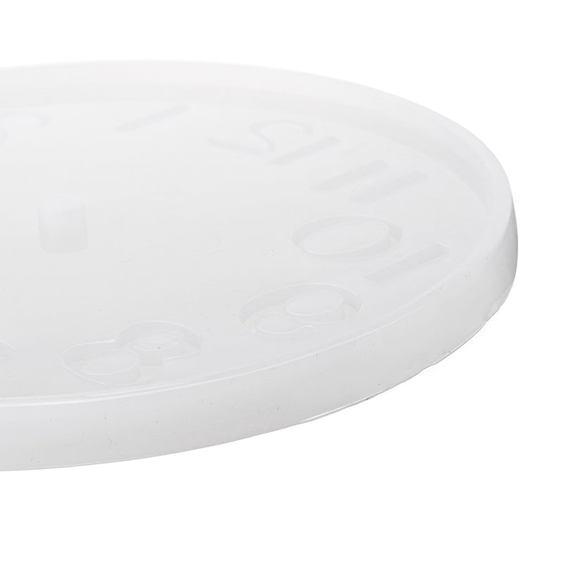 Cement Concrete Silicone Mould DIY Craft Clock Making Clay Plaster Mould Handmade