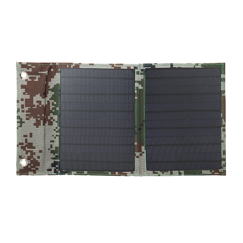 30W Portable Solar Panel Dual USB 5V Foldable Solar Charger With Carabiner