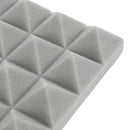 Charcoal Acoustic Foam Tiles Soundproofing Foam Panels Studio Sound Padding G6R5