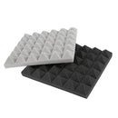 Charcoal Acoustic Foam Tiles Soundproofing Foam Panels Studio Sound Padding G6R5
