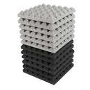 Charcoal Acoustic Foam Tiles Soundproofing Foam Panels Studio Sound Padding G6R5