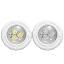 6W AC12V 3 LED Recessed Swimming Pool Light Spa RGB White Fountain Night Lamp