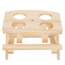 Outdoor Camping BBQ Tools Condiment Jar Set Salt Pepper Sauce Bottle Holder Tent Table Parasol