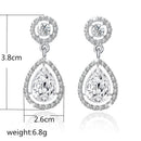 Teardrop Long Earrings Earrings Large Drop Earrings Brincos For Women Fashi Y7X5