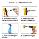 Set/12Piece Drill Brush And Scrub Pads, Power Drill Scrub Brush Attachments