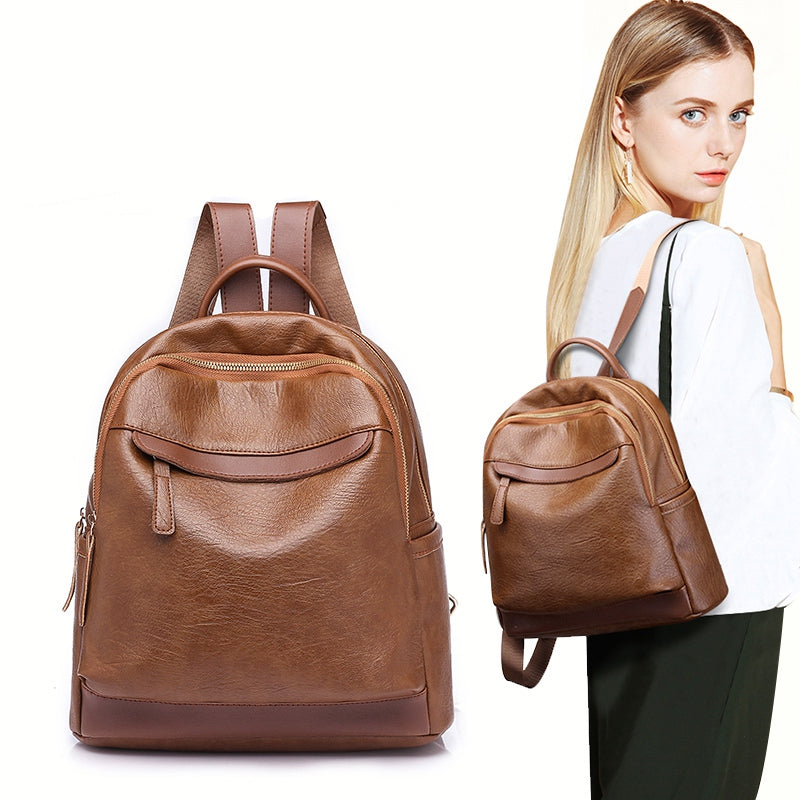 Women Backpacks Female Travel Shoulder Back Pack New College School Bags Fo N6O2