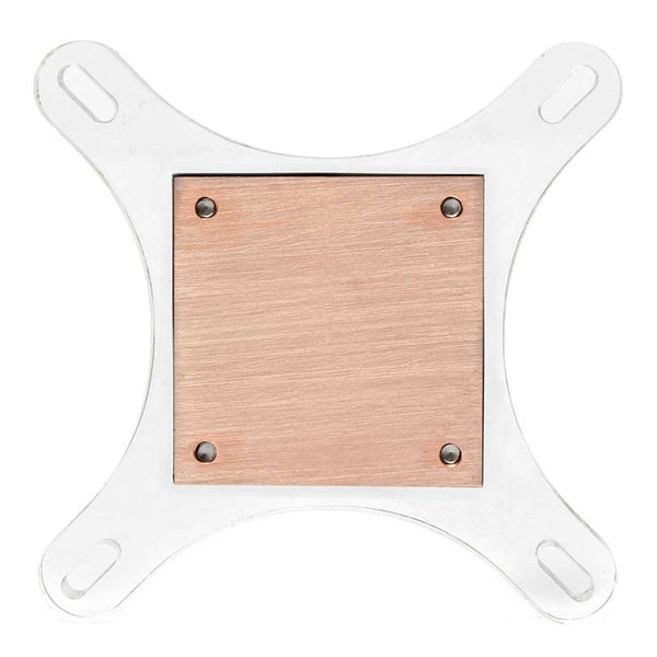 Water Cooling Block 50mm Copper Base Cool Inner Channel For AMD INTEL CPU
