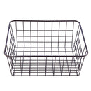 Household Iron Art Storage Basket Kitchen Bedroom Sundries Snacks Organizer