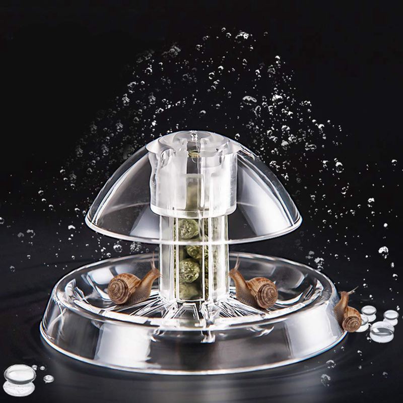 Snail Trap For Fish Tank,Aquarium Fish Plant Tank Plastic Clear Snail Trap  J2W4