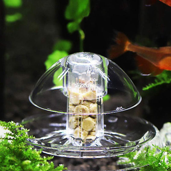 Snail Trap For Fish Tank,Aquarium Fish Plant Tank Plastic Clear Snail Trap  J2W4
