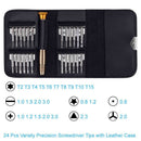 Eyeglass Repair Kit With 25Pcs Precision Eyeglass Screwdriver Set And 1000P