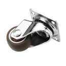 Machifit 4pcs 1 Inch Mute TPE Universal Wheels Mini Casters for Furniture Bookcase Drawer