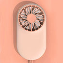 Cute Mini Desk Fan, Portable Personal Table Fan, Small Handheld Electric Co