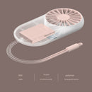 Cute Mini Desk Fan, Portable Personal Table Fan, Small Handheld Electric Co