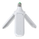 E27 AC110-265V 40W SMD2835 Three-Leaf Foldable Full Spectrum LED Grow Light Bulb With Lamp Holder Clip