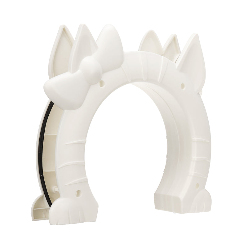 Cat Pet door The Kitty Pass Interior Indoor Hidden Litter Box Dog Flap