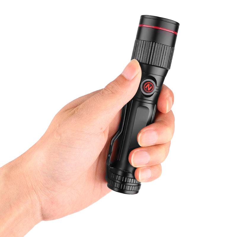 XANES 1945A P8 LED 600Lumens 3Modes USB Rechargeable Zoomable LED Flashlight Outdoor 18650 Flashlight LED Torch