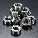 10Pcs 5x10x4mm Metal Sealed Shielded Deep Groove Ball Bearing MR105ZZ