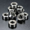 10Pcs 5x10x4mm Metal Sealed Shielded Deep Groove Ball Bearing MR105ZZ
