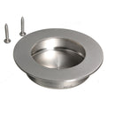 Flush Recessed Pull Door Handle SUS Circular Oval Rectangular