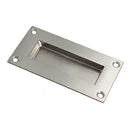 Flush Recessed Pull Door Handle SUS Circular Oval Rectangular