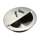 Flush Recessed Pull Door Handle SUS Circular Oval Rectangular