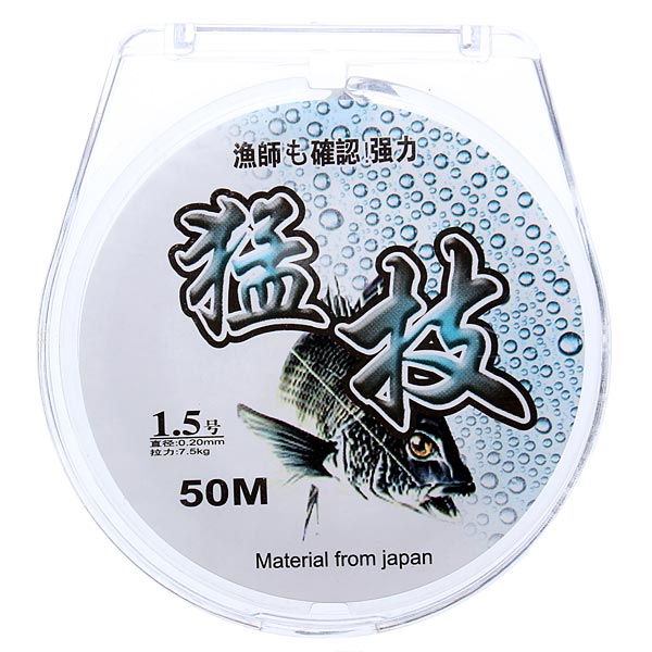 ZANLURE 50M Nylon Fishing Line Monofilament Carp Wire