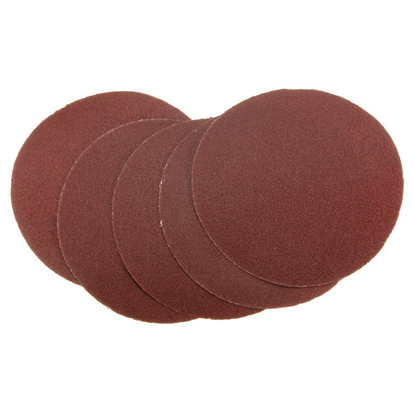 5pcs 80 Grit Sandpaper Sanding Disc Sand Sheet 150mm