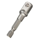 3pc 1/4 Inch Hex Socket Driver Set Wrench Adapter Extension Bar Bit