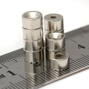 10pcs N50 Disc Rare Earth Neodymium Magnets 7mmx4mm Countersunk Hole