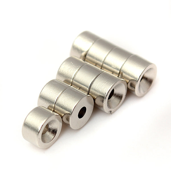 10pcs N50 Disc Rare Earth Neodymium Magnets 7mmx4mm Countersunk Hole