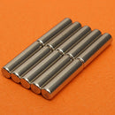 10pcs N42 Cylinder Neodymium Rare Earth Magnets 5mm X 20mm
