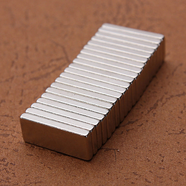 20pcs N35 Strong Block Magnets Rare Earth Neodymium 15mmx6.5mmx2mm
