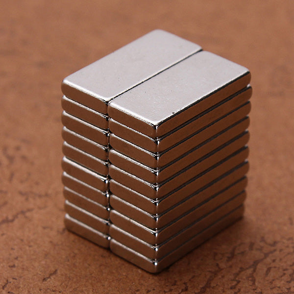20pcs N35 Strong Block Magnets Rare Earth Neodymium 15mmx6.5mmx2mm