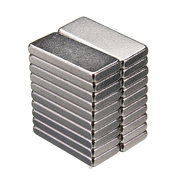 20pcs N35 Strong Block Magnets Rare Earth Neodymium 15mmx6.5mmx2mm