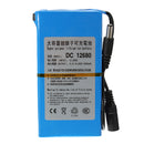 DC12V 3000mAh Super Rechargeable Portable Lithium Battery EU Plug