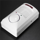Wireless Motion Sensor Alarm IR Infrared Detector 2 Remote Control