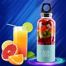 500ml Upgraded Portable Blender Juicer Cup USB Electric Automatic Vegetables Fruit Juice Maker Cup Mixer Bottle