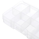 8 Grid Adjustable Electronic Components Project Storage Assortment Box Bead Organizer Jewelry Box Plastic Storage Case