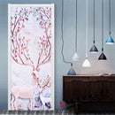 Christmas Deer Wall Sticker Window Door Sticker Art Home Party Decor Decal 45*200CM