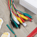 DANIU 10 Pieces 5 Colors Test Lead Set with Alligator Clip 20.5 inches 22AWG Copper Wire